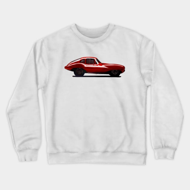 Vintage Alfa Romeo in Watercolor Crewneck Sweatshirt by thelazypigeon